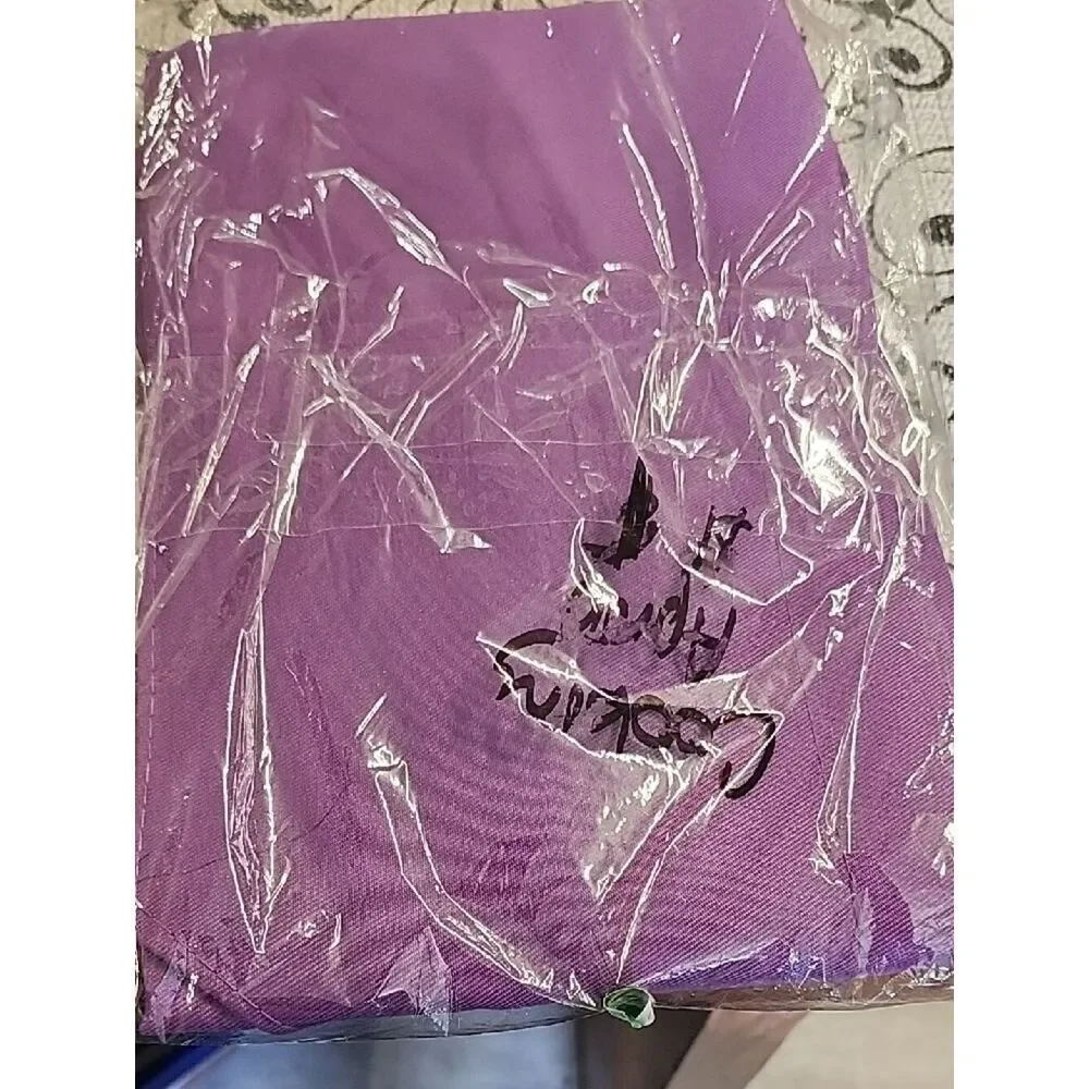 Versatile Purple Kitchen Apron with Front Pockets